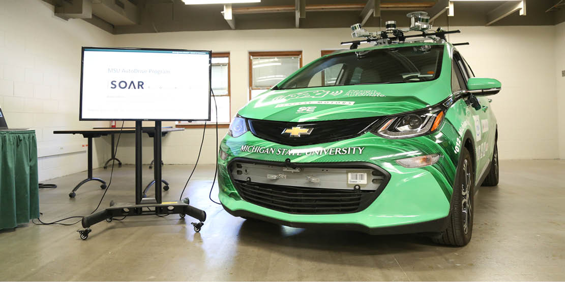 Student autonomous test vehicle 